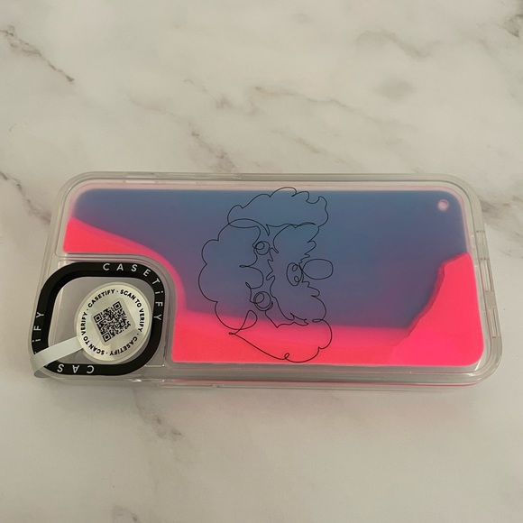 BNWT Casetify Liquid Sand Poodle iPhone 12 Mini Phone Case - Picture 3 of 4